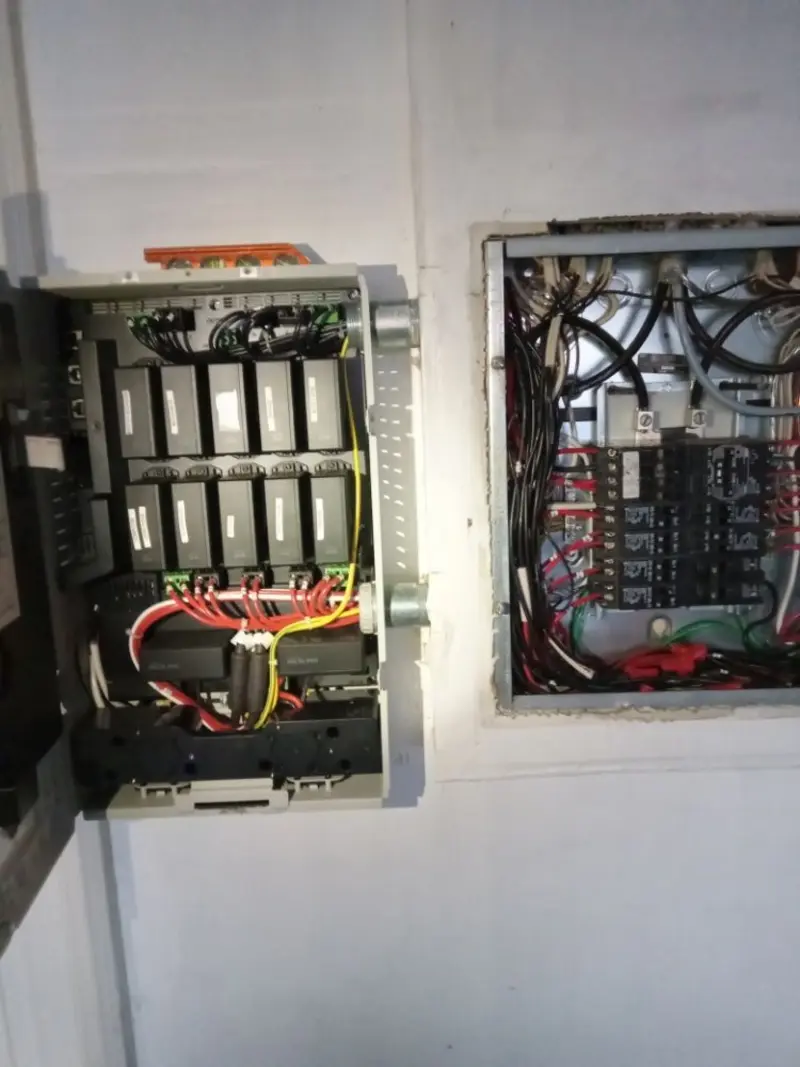 Electrical panel upgrade completed for Ring Doorbell Installation in Tierra Verde
